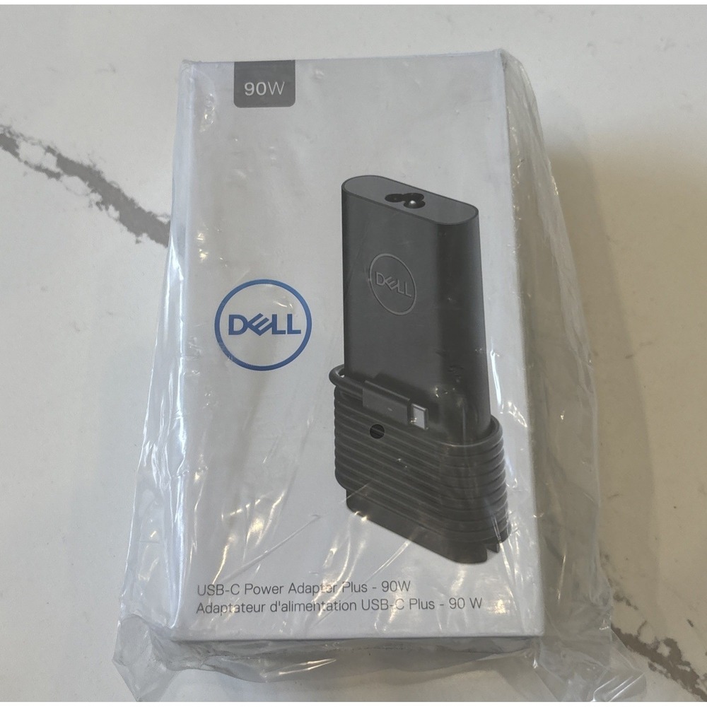 Dell OEM 90-watt‎ AC Power Adapter USB Type-C Connector USB-C AC Adapter NEW